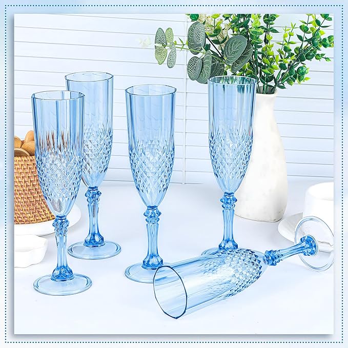Plastic Champagne Flutes - Image 6