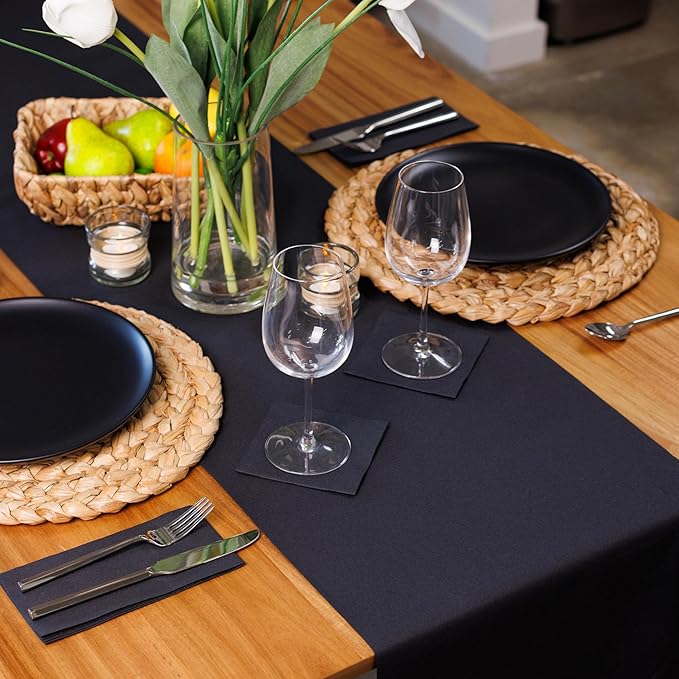American Homestead Paper Table Runner Roll - 78 ft. Disposable Linen-Like Table - Image 2