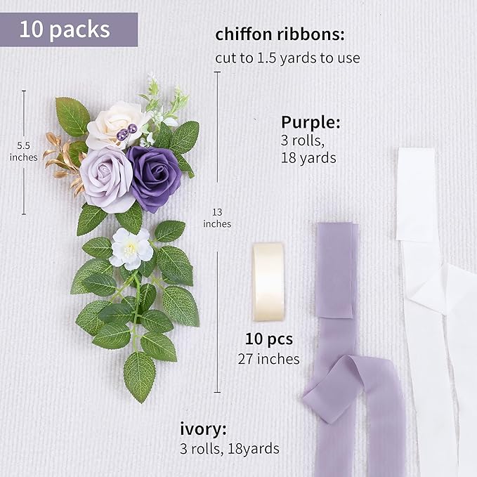 10 Wedding Aisle Decorations for Ceremony - Image 2