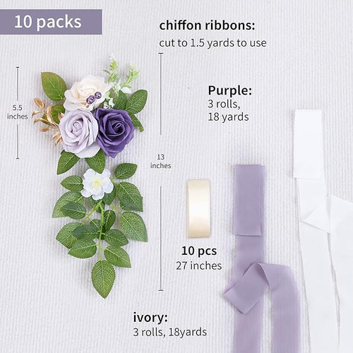 10 Wedding Aisle Decorations for Ceremony - Image 2
