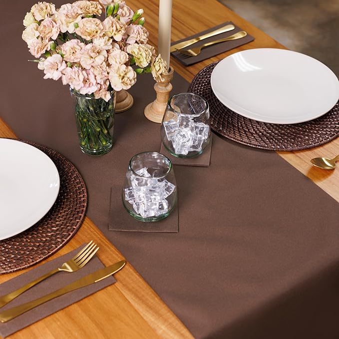 American Homestead Paper Table Runner Roll - 78 ft. Disposable Linen-Like Table - Image 2