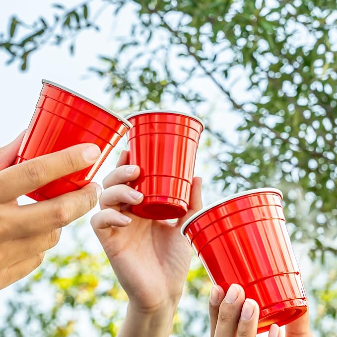 Amazon Basics Small Disposable Plastic Party Cups - Image 8