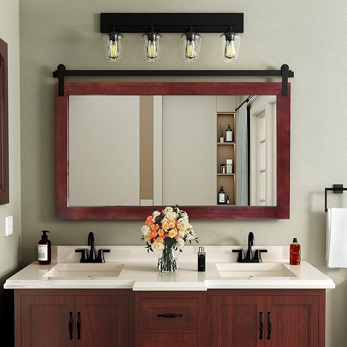 COGOOD Farmhouse Bathroom Mirror by COGOOD