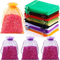 Hopttreely 50PCS Organza Wedding Favor Bags, 4x6 inches Jewelry Gift Bags by Hopttreely