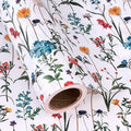 WRAPAHOLIC Kraft Wildflower Wrapping Paper by WRAPAHOLIC