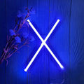 ENUOLI Blue LED Neon Letter Light, USB Batteries Operated Letter Sign by ProfessionalinNeonLights