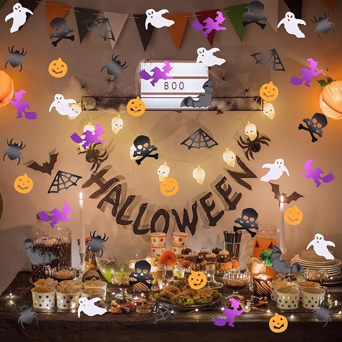 MARFOREVER Halloween Glitter Confetti Decorations, Halloween Party Confetti - Image 6