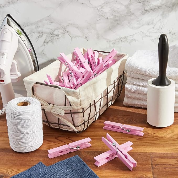 Juvale Wooden Clothespins for Classroom Decor - Image 5