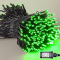 YEGUO 66ft 200 LED Green Halloween Lights Outdoor Waterproof, 8 Modes Twinkle by YEGUO
