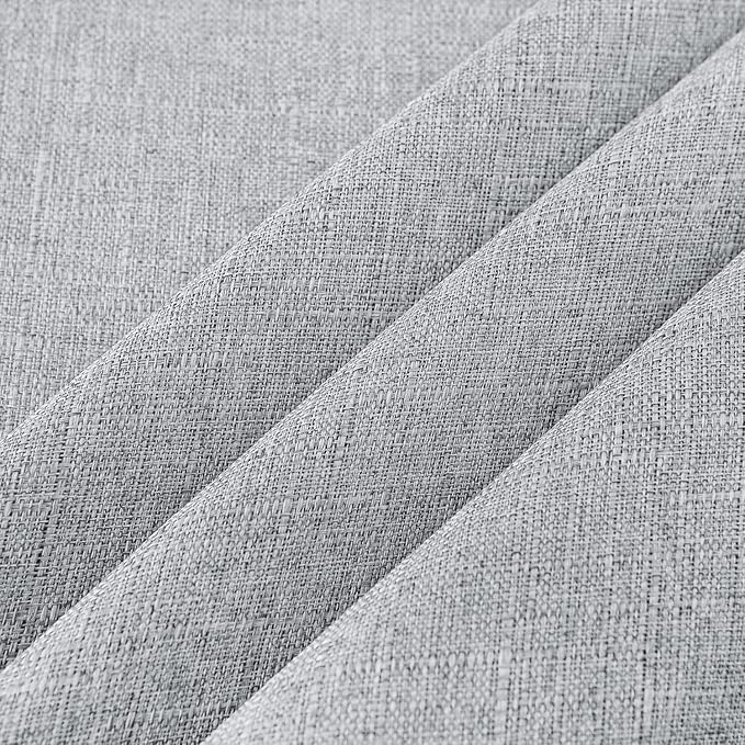 NLMUVW Square Linen Tablecloth, Light Grey Small Table Cloth Water Resistant - Image 4