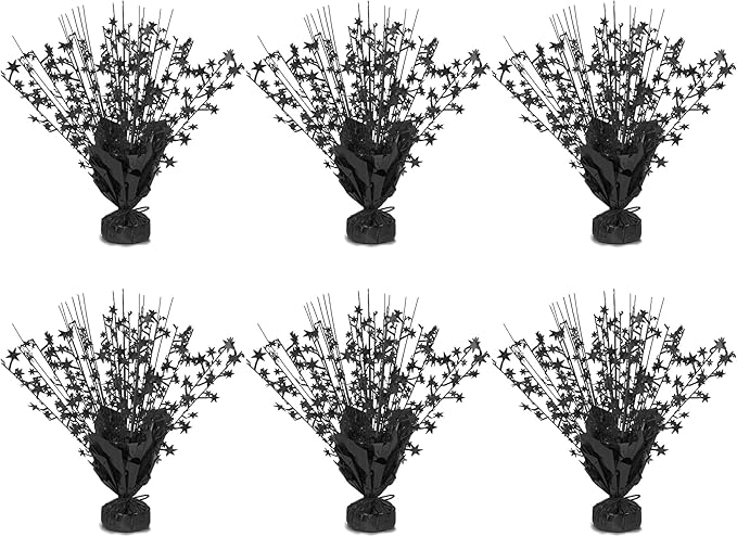 6 Pack Star Table Centerpieces for Party, Birthday Table Decorations for Kids by Unknown