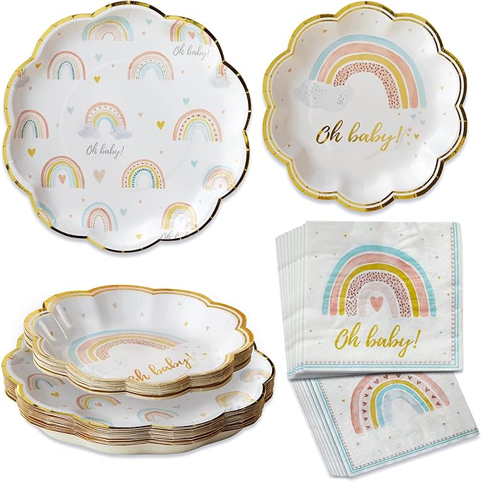 Kate Aspen Boho Rainbow Baby Shower Decorations, One Size by KateAspen