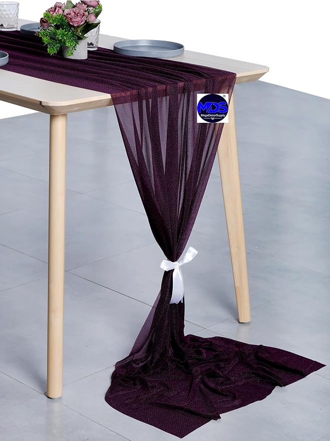 MDS Halloween Chiffon Table Runner - Image 3