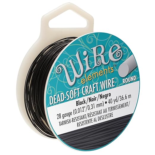 The Beadsmith Wire Elements Craft Wire – Tarnish Resistant, Soft Temper by TheBeadsmith