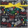 Current Let It Snow Christmas Rolled Wrapping Paper by Current