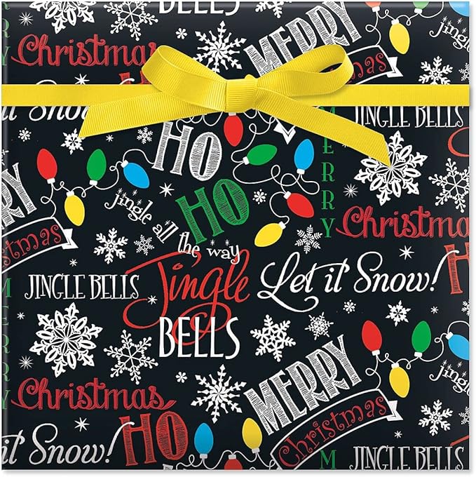 Current Let It Snow Christmas Rolled Wrapping Paper by Current