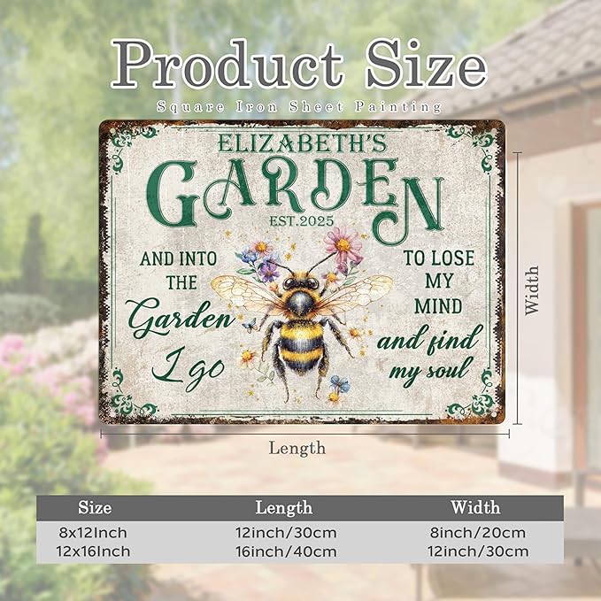Custom Sign, Personalized Metal Signs, Customize - Image 3