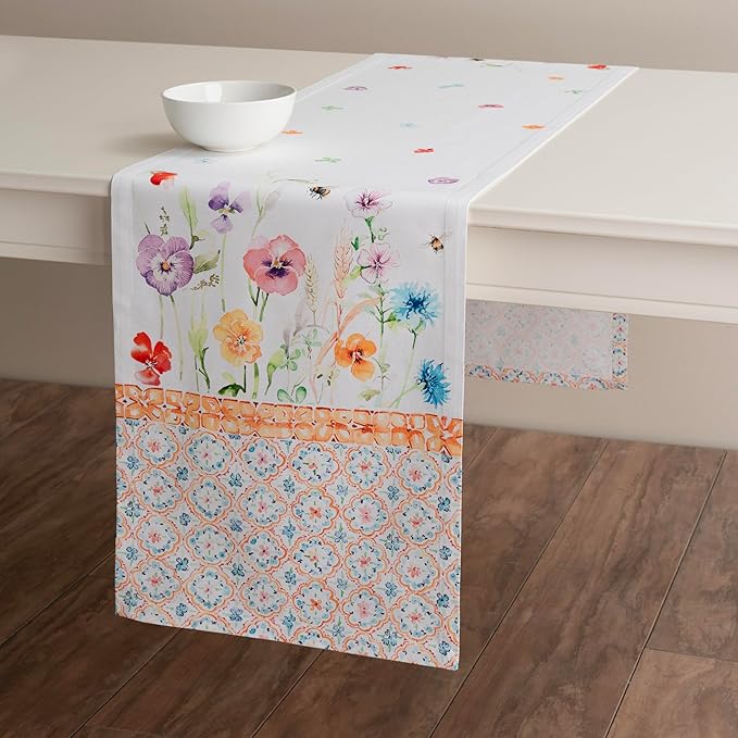 Maison d' Hermine Table Runner 100% Cotton Single Layer Table Runners 108 - Image 9