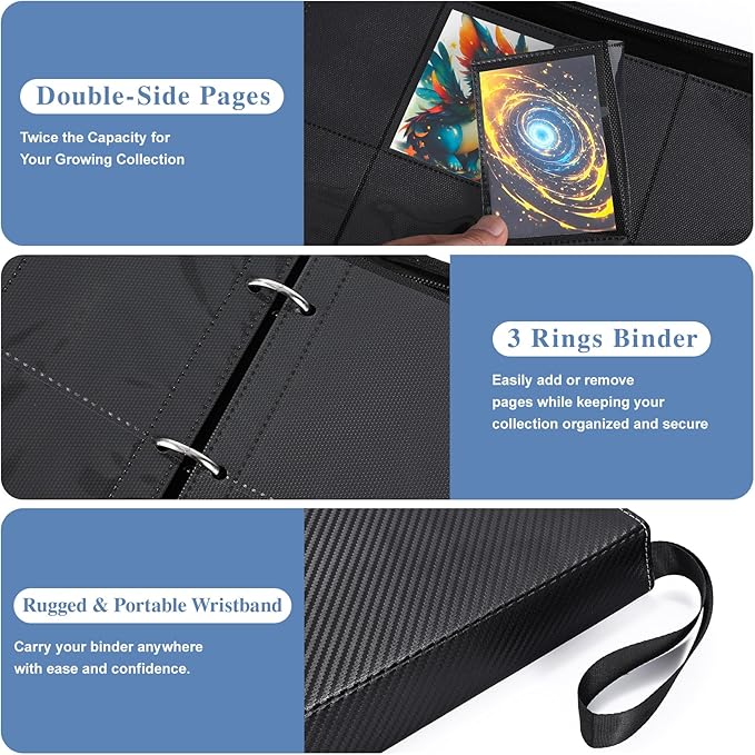 Trading Card Binder 4 Pocket - Image 7