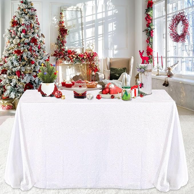 QueenDream Sparkly Sequin Tablecloth by QueenDream