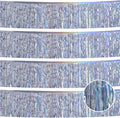 Laser Silver Birthday Decorations Tinsel Garland Parade Float Decorations by YUKL