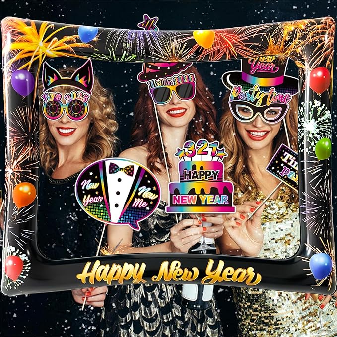 2026 New Year Photo Booth Inflatable Frame Kit - Image 5