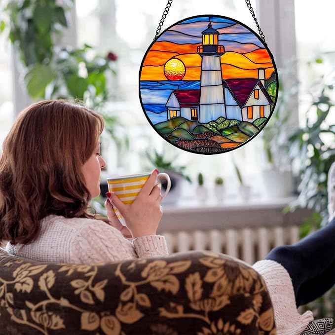 Stained Glass Window Hanging - Image 2