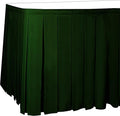 Ultimate Textile Pleat Polyester Fabric Table Skirt by UltimateTextile