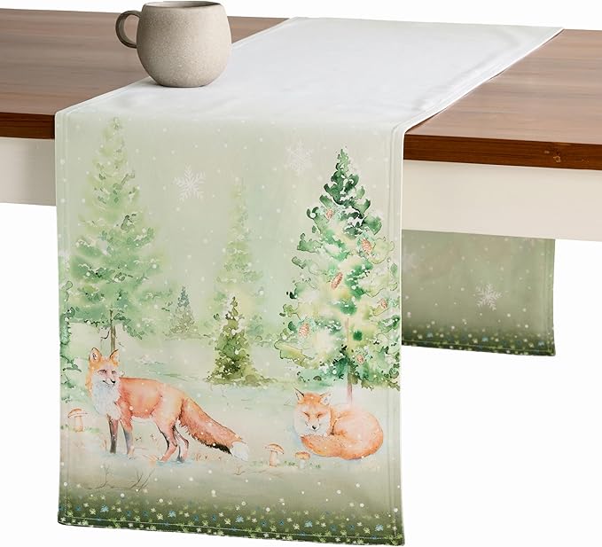 Maison d' Hermine Table Runner 100% Cotton Double Layer Table Runners 108 by MaisondHermine