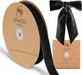 Black Velvet Ribbon 1'' 25 Yards by SIMISIRIBBON