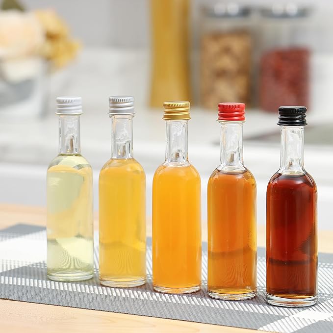 50 ml Mini Small Glass Bottles - Image 3
