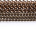 Tawny Glass Stone Beads Gemstone Round Crystal Energy Jade Beads Stone Beads by Unknown