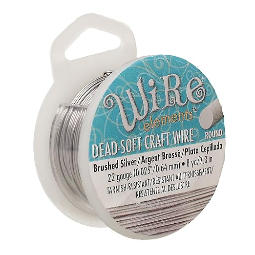 The Beadsmith Wire Elements Craft Wire – Tarnish Resistant, Soft Temper by TheBeadsmith