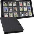 Toploader Binder with 9-Pocket Pages, Holds 288 "3×4" Rigid Toploader Hard Cases by Arkeiliy