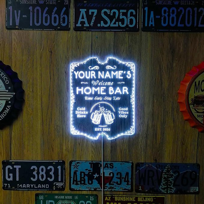 ADVPRO Personalized Your Name Home Bar RGB Dynamic Glam LED Sign - Image 3
