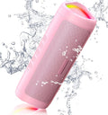 Bluetooth Speaker with HD Sound, Portable Wireless, IPX5 Waterproof, TWS Pairing by BolaButty