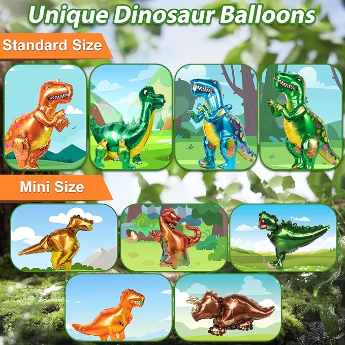 Dinosaur Party Decorations, Dinosaur Birthday Party Supplies - Image 5