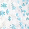 Snowflake-Snow Teal-Silver Christmas Party-Decoration Garland - 52ft Turquoise by Hugfond