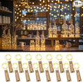 Dual Battery Pack LED Bottle Lights, 6.6ft 20led Double The Lighting Time by Etinga