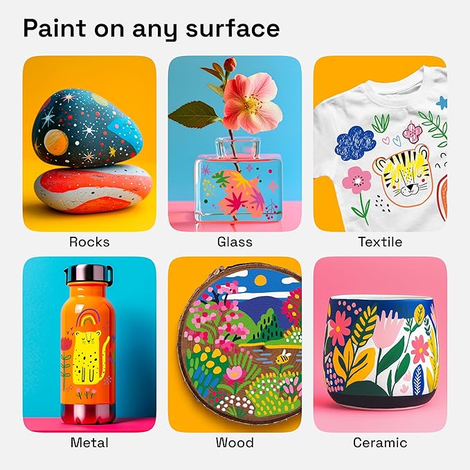 ARTISTRO Vibrant Acrylic Paint Markers - Image 4