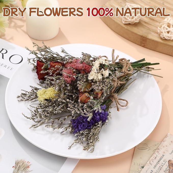10/12/24/36 Pack Mini Dried Flowers - Image 3