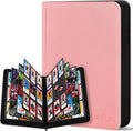 30 Pack 9 Pocket Card Binder, Premium Zip Trading Card Binder, 540 Large by Zofly