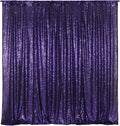 Poise3EHome 2Ft x 8Ft Champagne Sequin Backdrop Curtain, Glitter Thick Satin by Poise3EHome