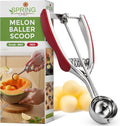 Spring Chef Red Small 1 Tbsp Stainless Steel Cookie Scoop by SpringChef
