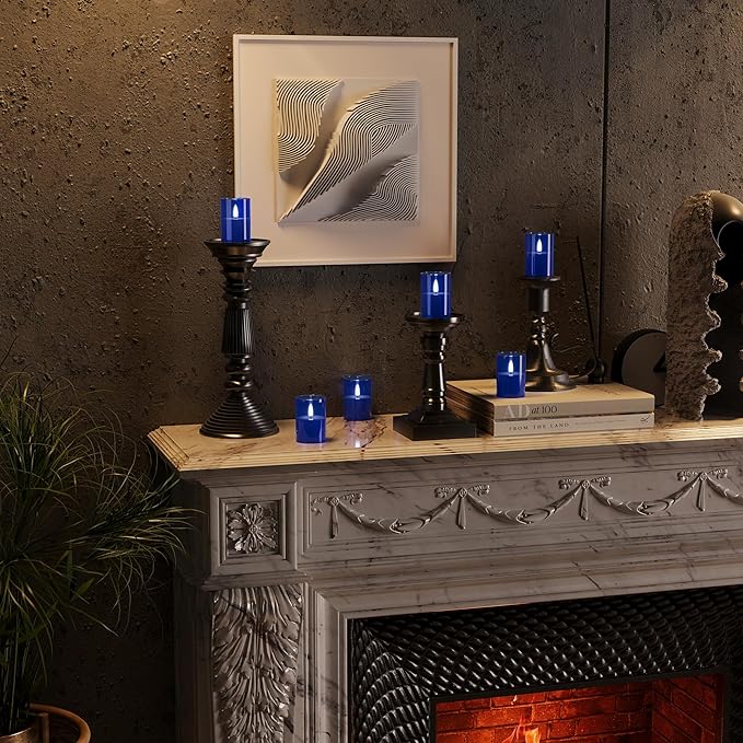 12Pack Flickering Flameless LED Candles - Image 4