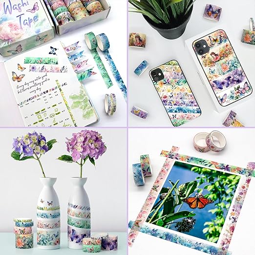 20 Rolls Washi Tape Set - Image 6