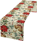 Christmas Table Runner, Seasonal Winter Xmas Holiday Kitchen Dining Table by Unknown
