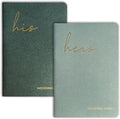 Wedding Vow Books His and Hers, Wedding Registry Gifts Ideas by MrMrsGifts