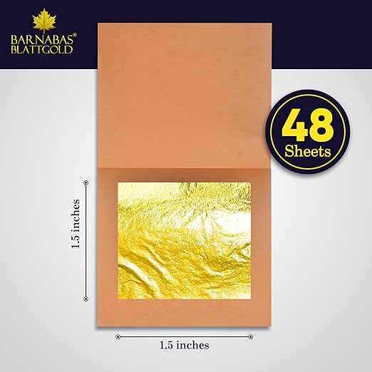 Barnabas Blattgold Edible Gold Leaf 24K - Image 5