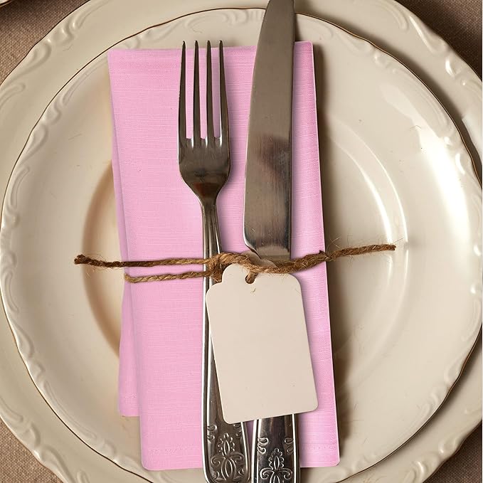 Urban Villa Easter Cloth Napkins 100% Cotton Slub Absorbent Dinner Napkins - Image 8